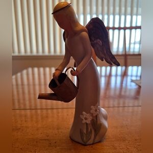 Vintage 2002 Gentle Souls Garden Angel Figure W/Watering Can